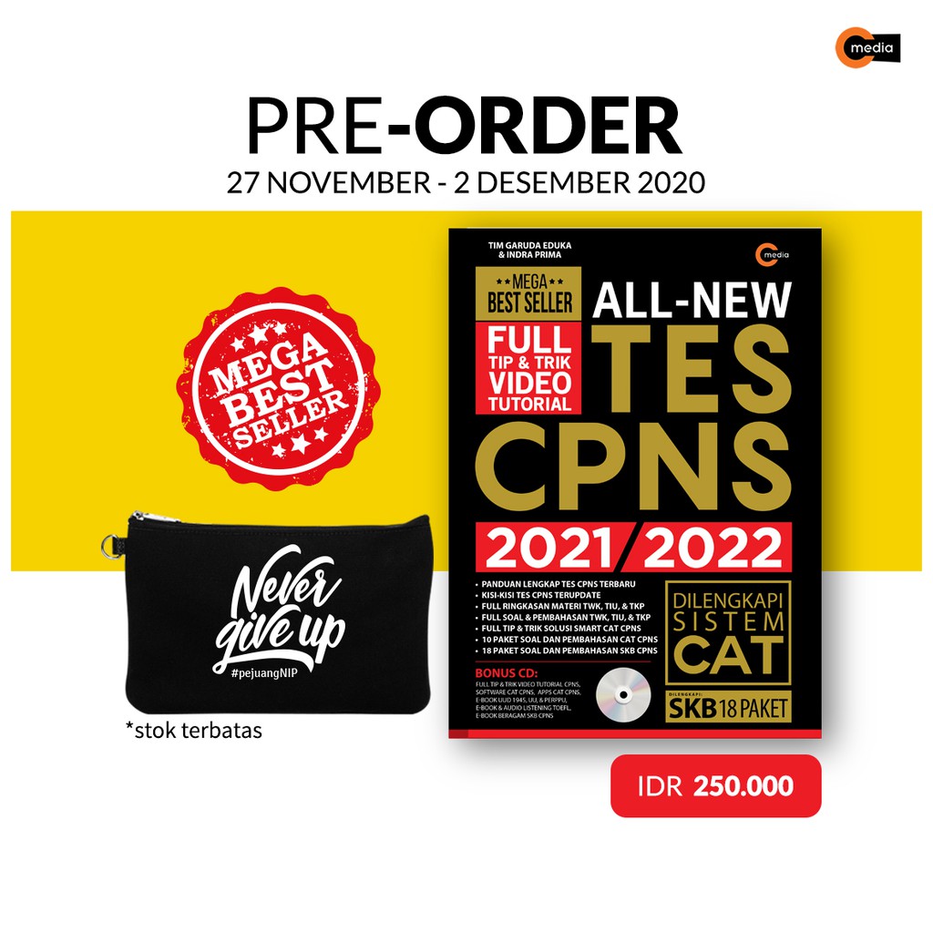 Jual All New Tes CPNS 2021/2022 (Plus CD) Shopee Indonesia