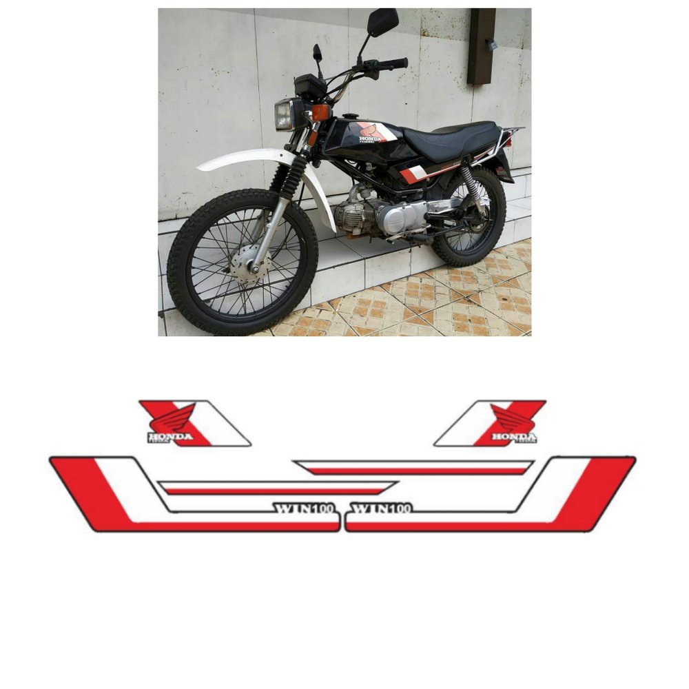 40+ Trend Terbaru Stiker Motor Honda Win Aneka Stiker Keren