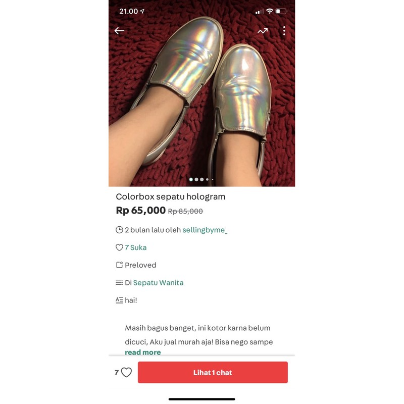 Harga Colorbox Sepatu Terbaru Oktober 2021 | BigGo Indonesia