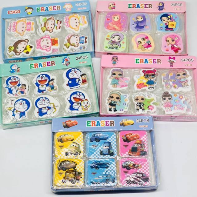 Penghapus Karakter Lucu / Penghapus Fancy/ Penghapus
