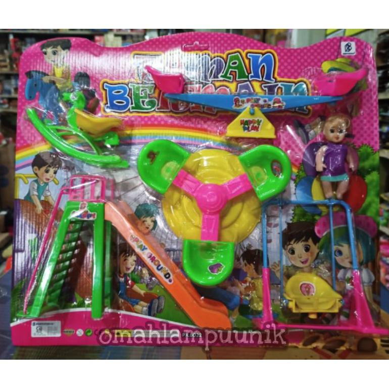 Jual Aneka Set Mainan Taman Bermain / Set Playground Murah Indonesia|Shopee Indonesia