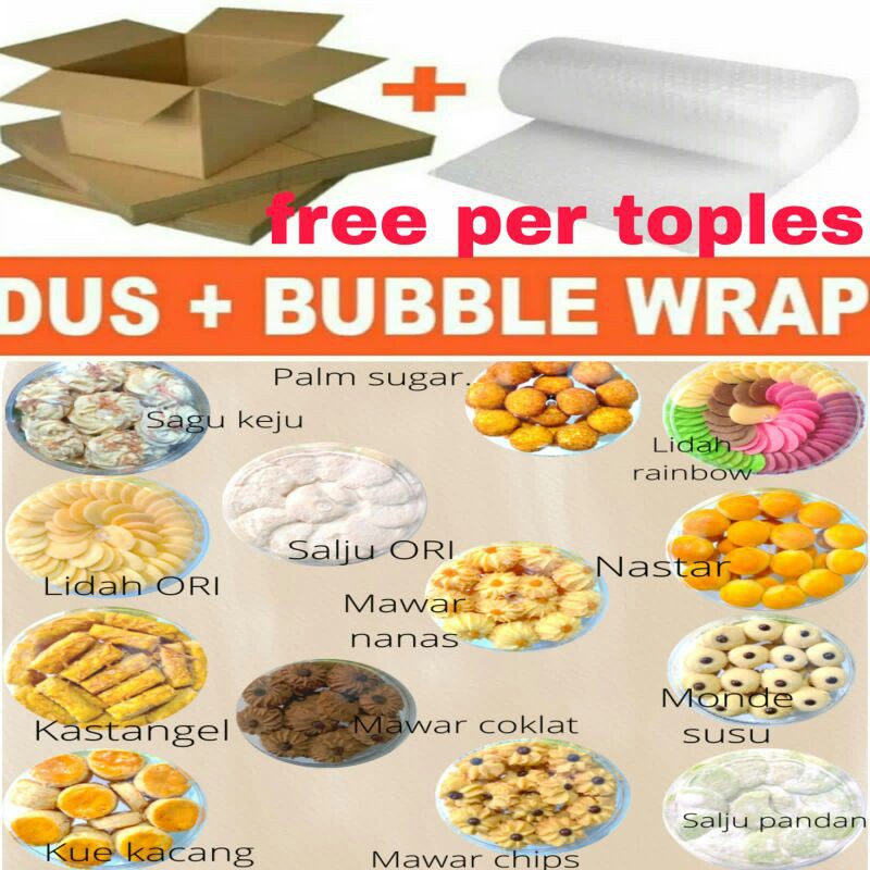 KUE KERING NASTAR KASTANGEL KEJU PUTRI SALJU ORI ATAU PANDAN KEMASAN