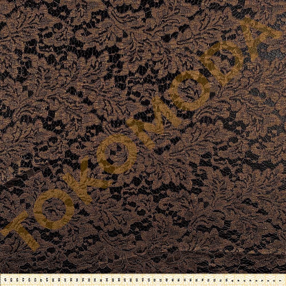 Jual Brokat Daun Glitter Dark Brown/Coklat Tua Kain Bahan Renda Per Meter | Shopee Indonesia