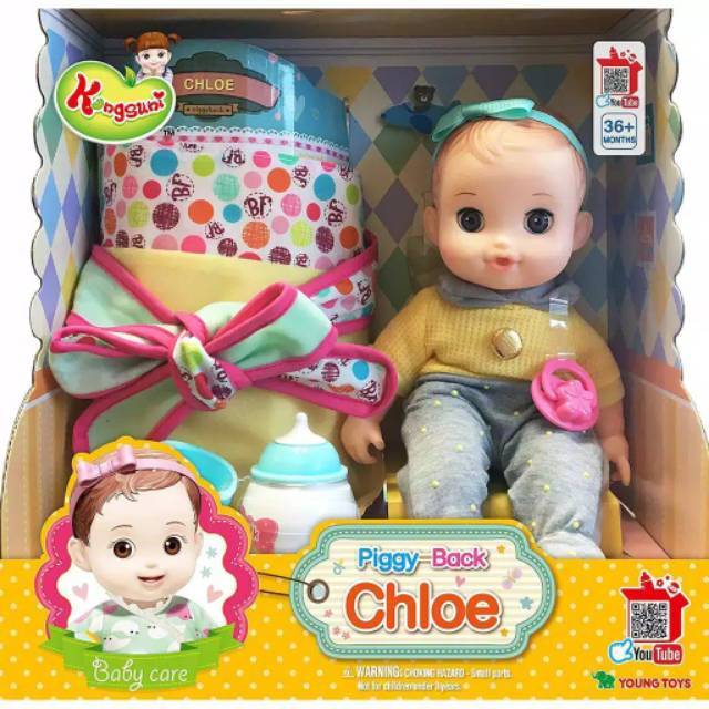 Jual Mainan Anak Perempuan Boneka Bayi Kongsuni Chloe Eve Ori Korea | Shopee Indonesia