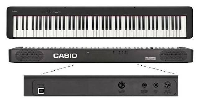 Jual Digital Piano Casio Cdp S100 Original | Shopee Indonesia