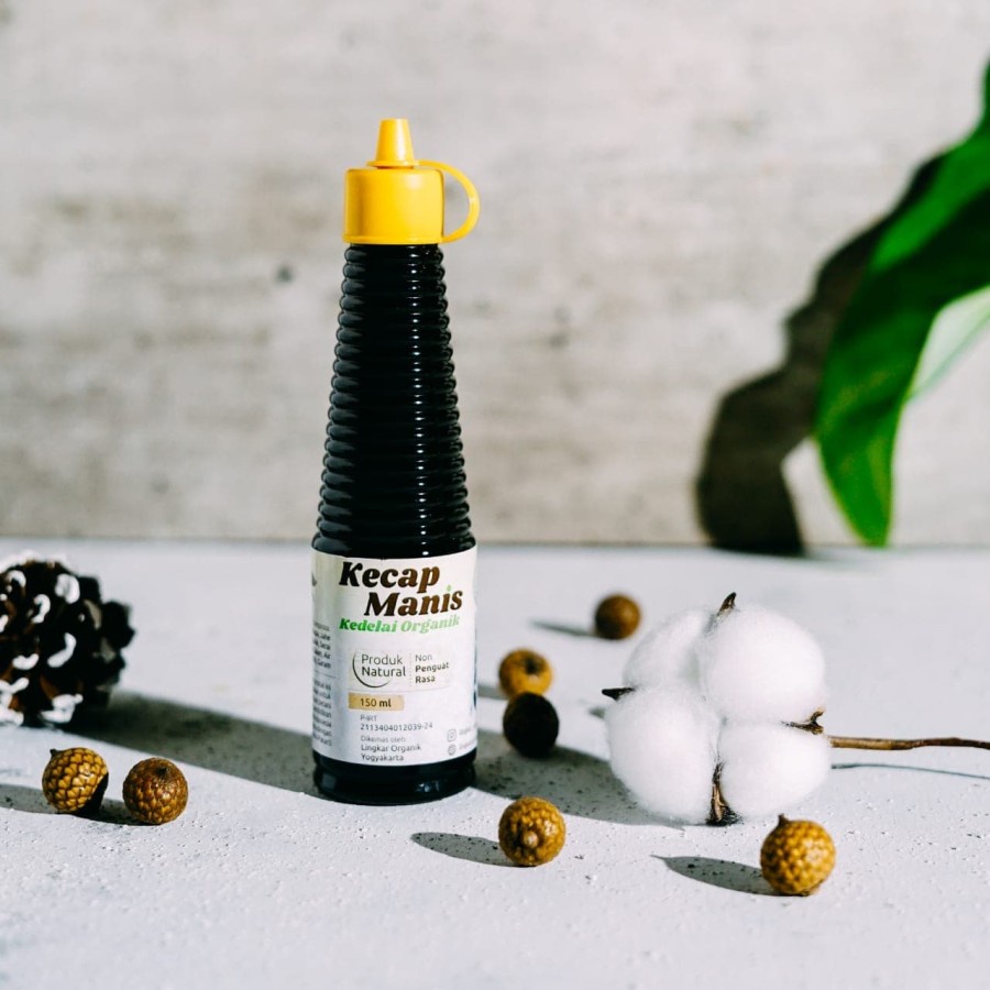 Jual LINGKAR ORGANIK KECAP MANIS KEDELAI ORGANIK 350ML Shopee Indonesia
