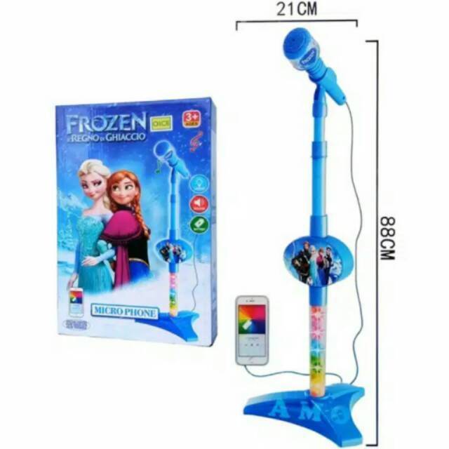 Jual Mic Microphone Mainan Anak Stand Lampu Frozen Hello Kitty Poli Lol | Shopee Indonesia