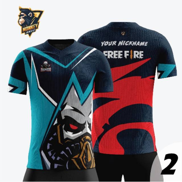 Desain Baju Esport Free Fire Polos Jual Baju Jersey Esport Pubg