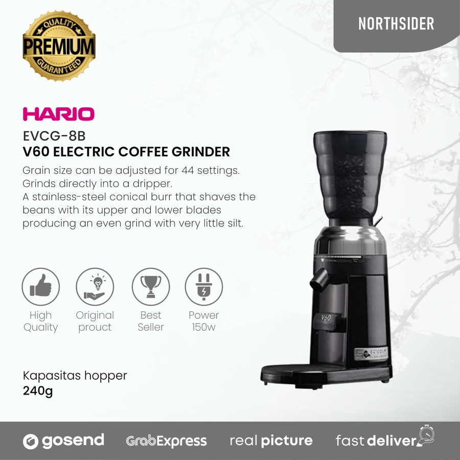 Jual HARIO V60 ELECTRIC COFFEE GRINDER EVCG8B Grinder kopi Elektrik