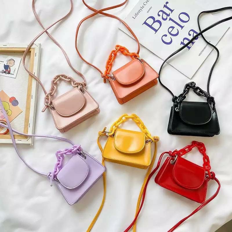 TBM Tas Selempang Mini Lilac Shopee Indonesia