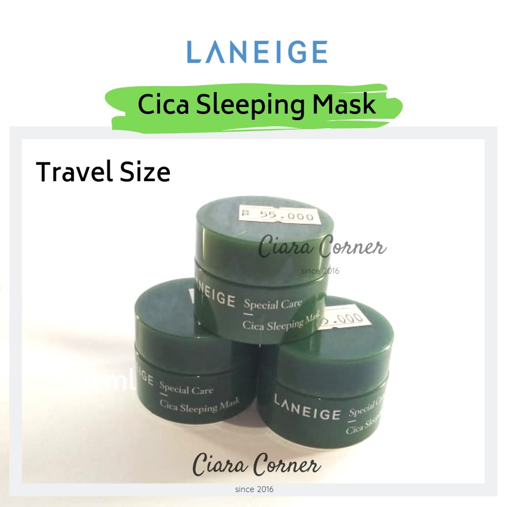 Jual Laneige Cica Sleeping Mask TRAVEL SIZE Shopee Indonesia