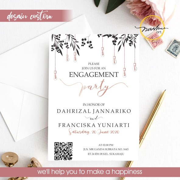 Surat Undangan Tunangan Guru Paud
