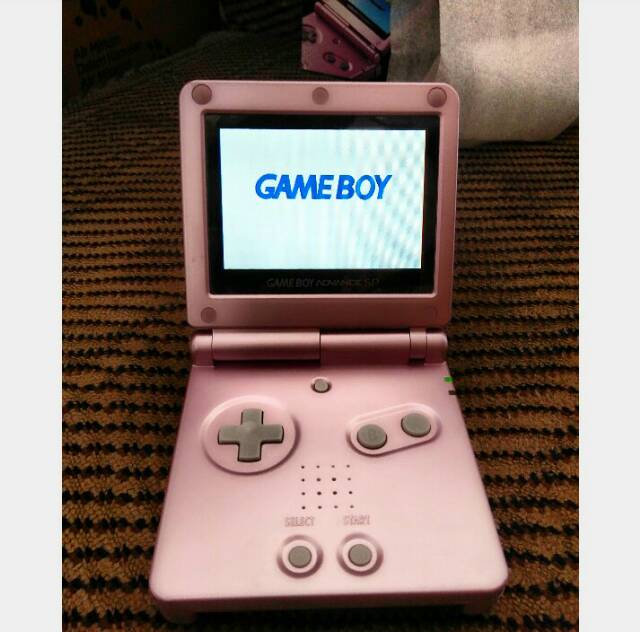 Jual Nintendo Gameboy Advance Sp Gba Sp 101 Pink | Shopee Indonesia