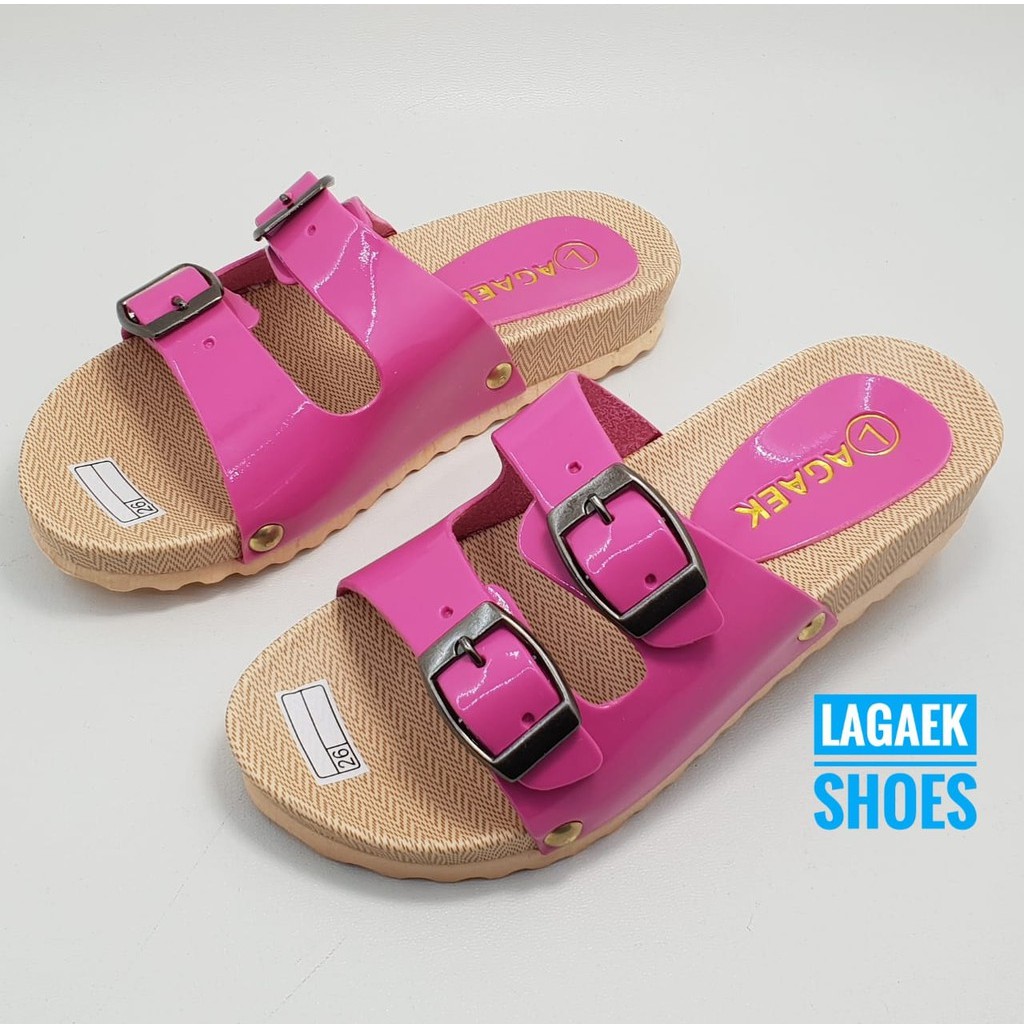 Sendal Anak Perempuan Karet Size 26 35 PINK Sandal Anak Cewek
