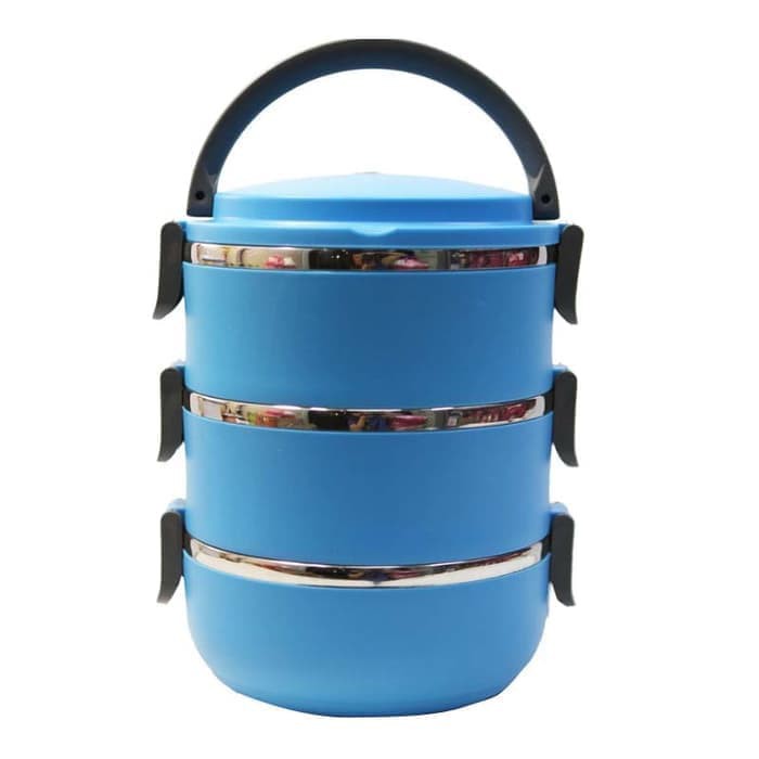 Rantang 3 Susun Tempat Makanan Stainless Steel Kotak nasi 198 Shopee