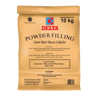Jual Delta Filling Powder 10 Kg ( Isian Roti Rasa Coklat ) | Shopee Indonesia