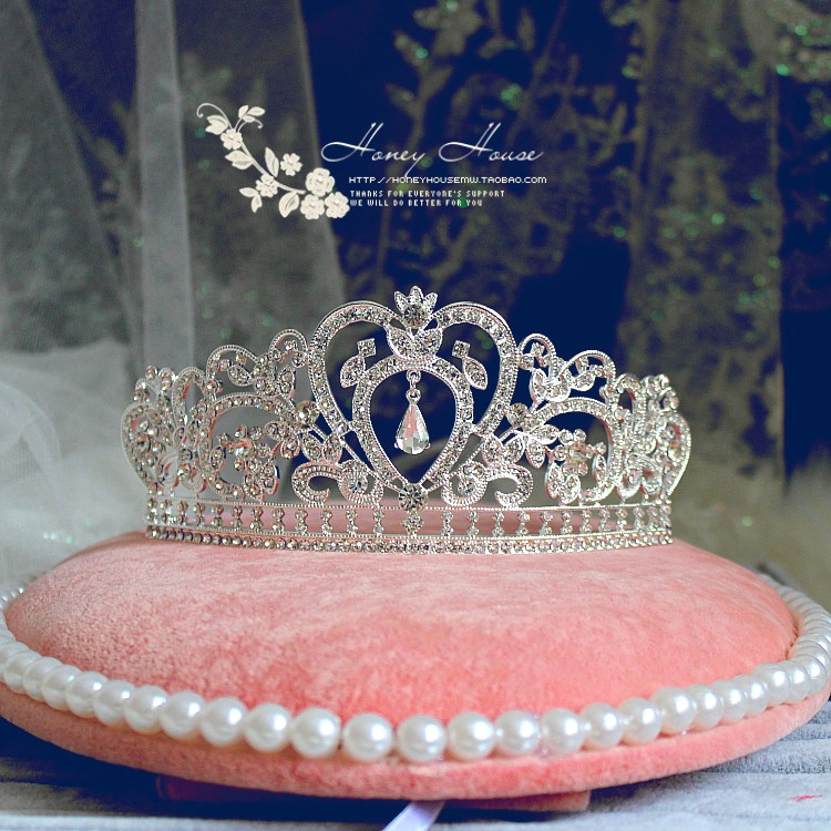 Mahkota Pengantin Wedding Crown Aksesoris Wanita Hiasan Rambut Bridal