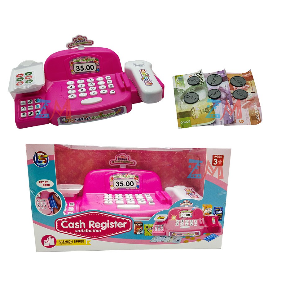 Jual Cash Register - Mainan Anak Kasir Mini Market Lk-1 | Shopee Indonesia