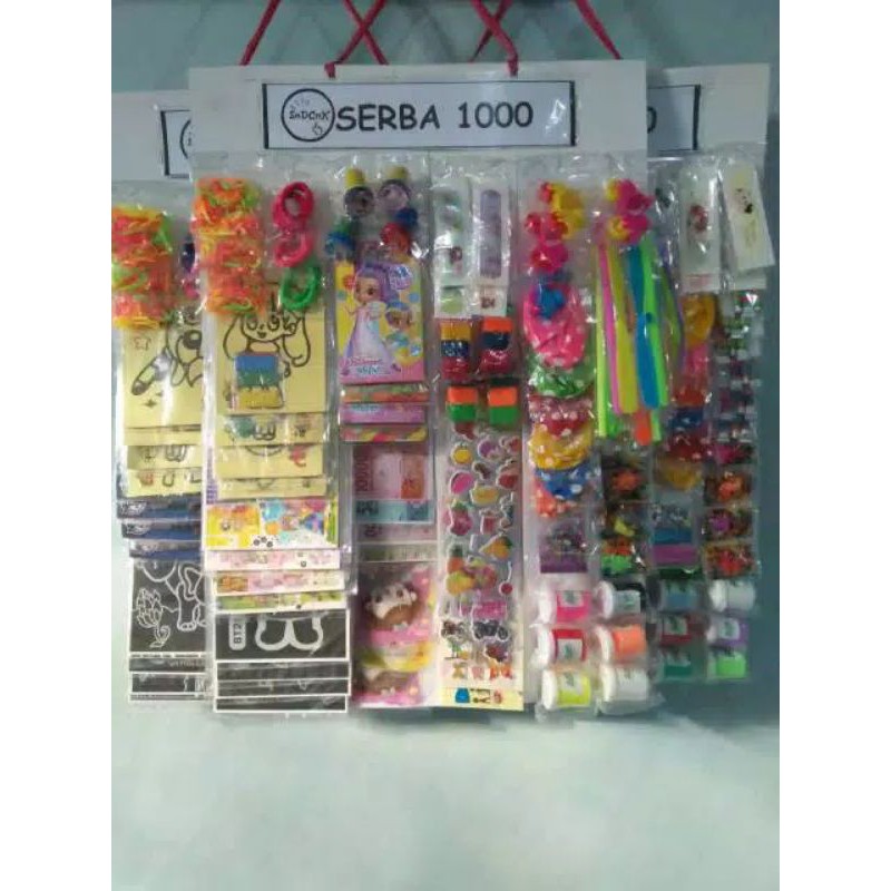 Jual Mainan Serba Seribu (1.000) Isi 40 Pcs || Mainan Serba Seribu Murah || Grosir Mainan | Shopee Indonesia