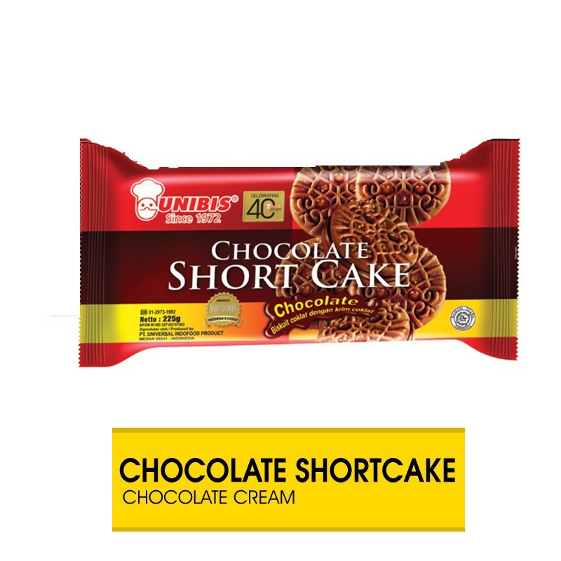 Jual Unibis Short Cake Chocolate 225 Gr - Biskuit Unibis Coklat 225 Gr #Aba | Shopee Indonesia