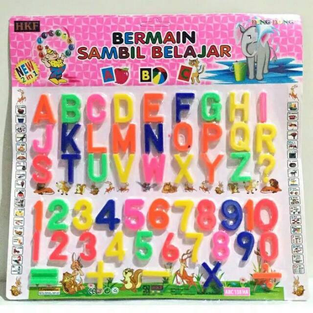 Jual Mainan Angka Dan Huruf Mini / Bermain Sambil Belajar Mainan Anak Edukatif | Shopee Indonesia