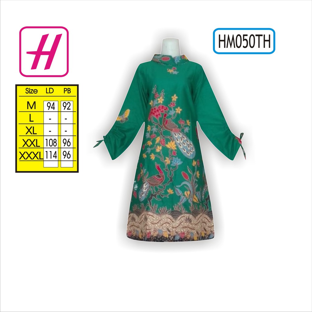 Busana Batik, Mode Baju Terkini, Gambar Baju Batik Wanita, HM050TH | Shopee  Indonesia
