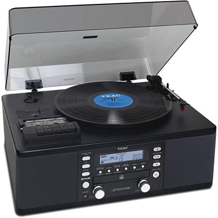 Jual Vinyl Player / Teac Lp-R550Usb Cd Recorder W/ Cassette Turntable Tape Tuner Usb Mp3 | Shopee Indonesia