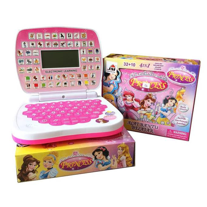 Jual Spesial Mainan Edukasi Laptop Mini 4 Bahasa - Mainan Anak Laptop Princess Pink Terbaru | Shopee Indonesia