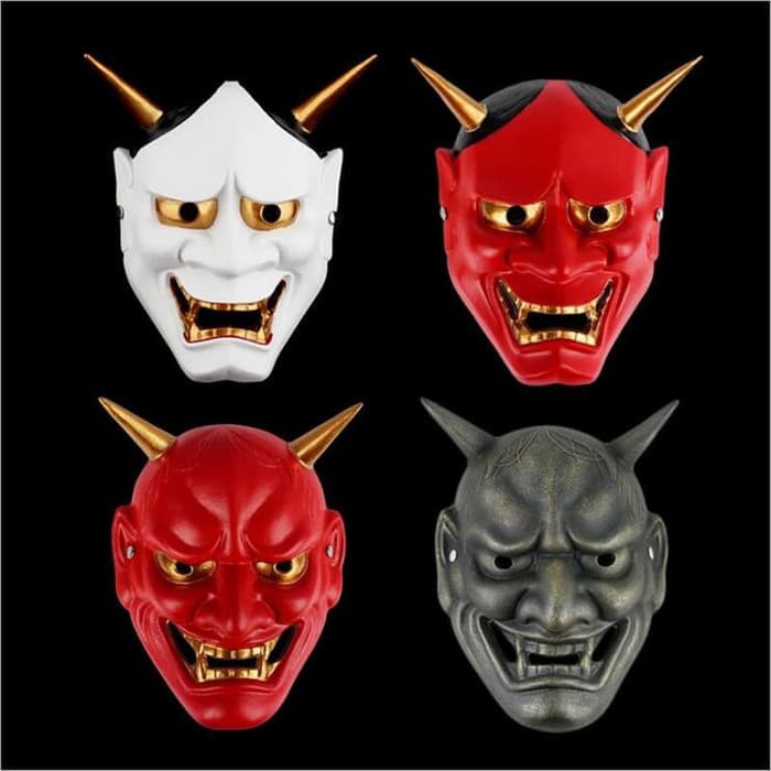 Jual Order Langsung Topeng Oni Mask Oni Devil mask Japan terbaik