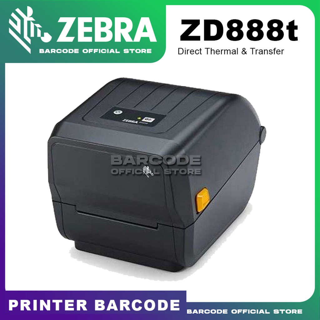 Jual Printer Barcode Zebra ZD888t / ZD888 Cetak Label ZD888T