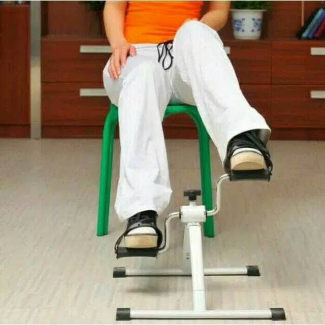 Sepeda statis untuk terapi kaki, lutut, sendi, pengapuran, stroke dll