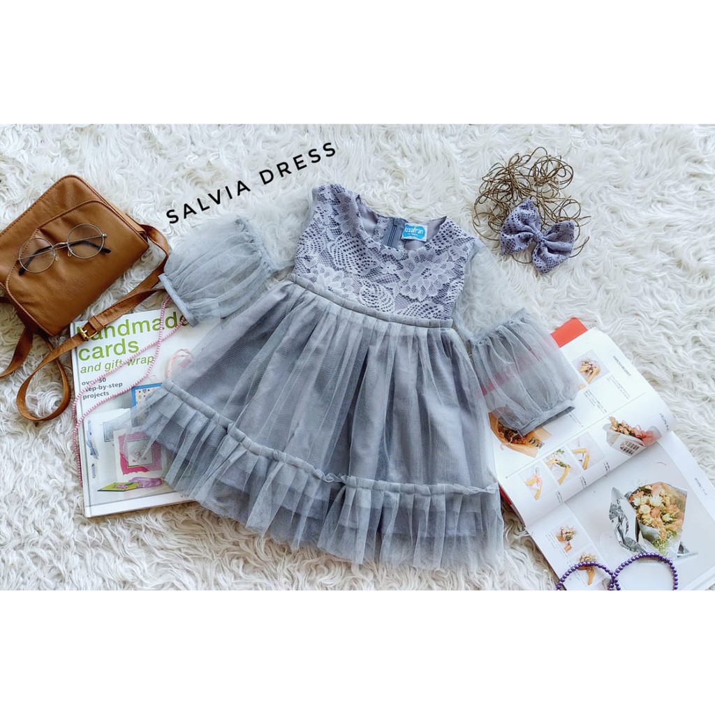 DRESS SELVIA ANAK (READYSTOK) Shopee Indonesia