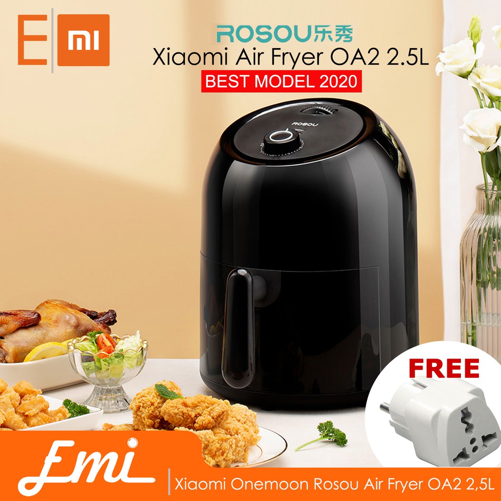 Onemoon Rosou Air Fryer Oa2 2 5l Pengorengan Tanpa Minyak No Oil Frying Machine Shopee Indonesia