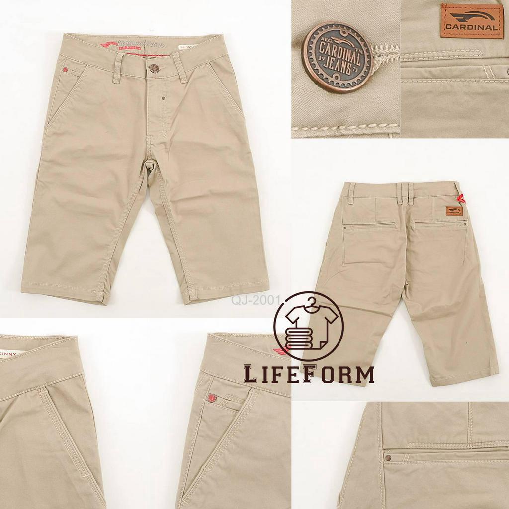 Jual Celana Pendek Jeans Pria Coklat Muda Cardinal 28-32[Qj2001] | Shopee Indonesia