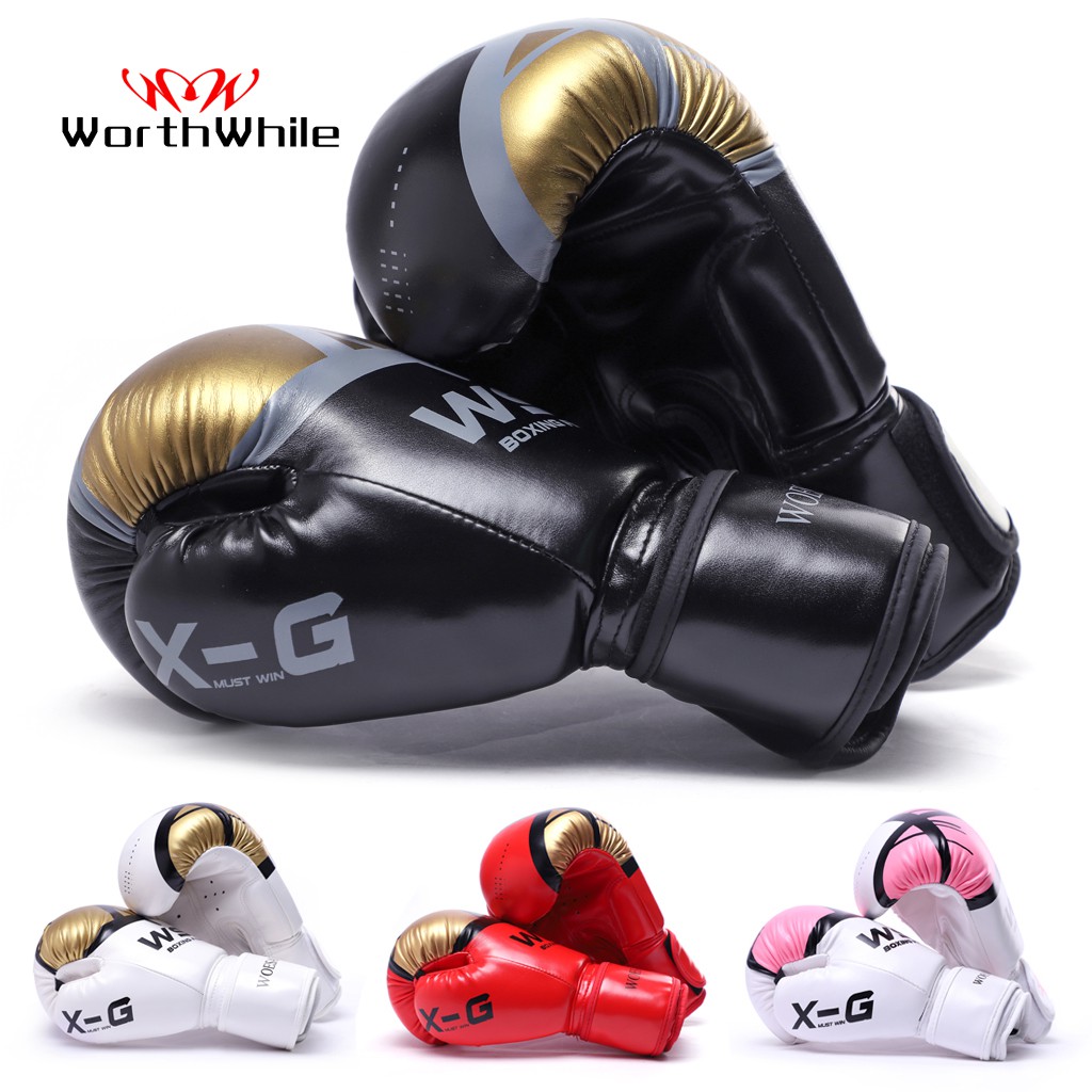 Jual Import Worthwhile Kick Boxing Gloves Men Women Pu Karate Muay Thai Guantes De Boxeo Free Fight Mma Indonesia|Shopee Indonesia