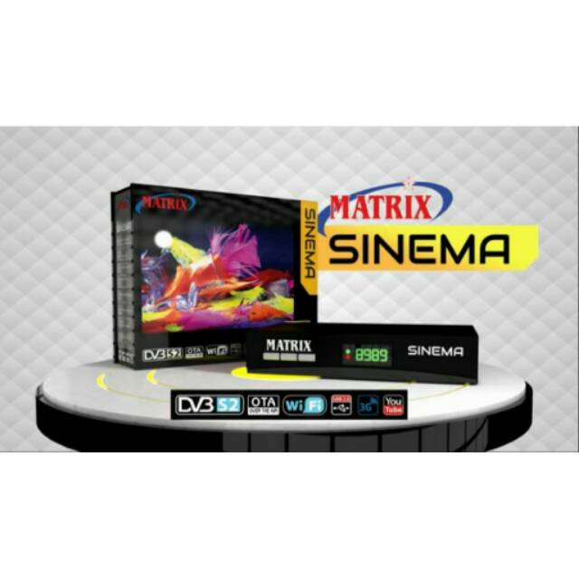 Receiver Parabola Matrix Sinema hd powervu tanberg biss fly | Shopee  Indonesia