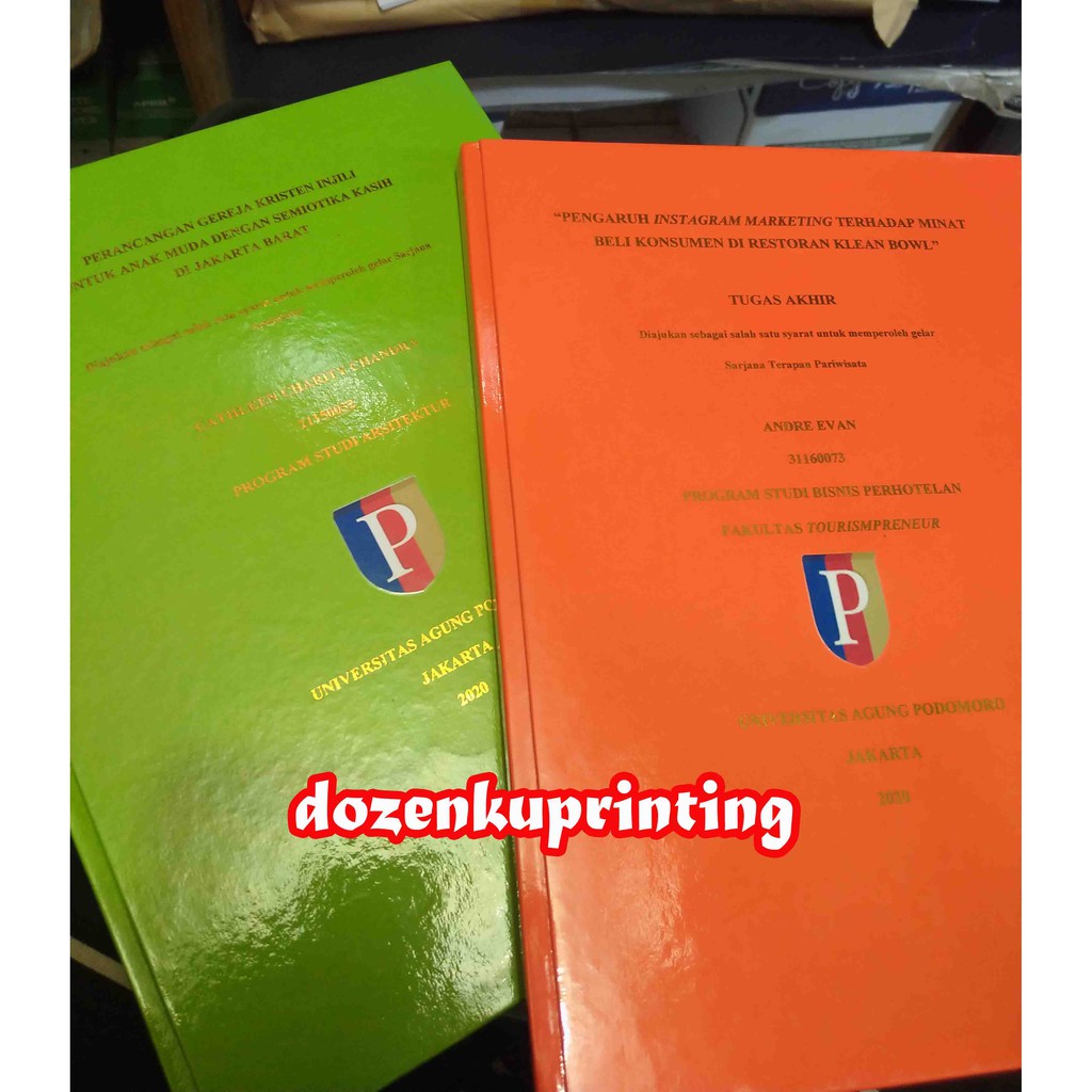 Jual Hardcover Express/Jilid Skripsi Indonesia|Shopee Indonesia