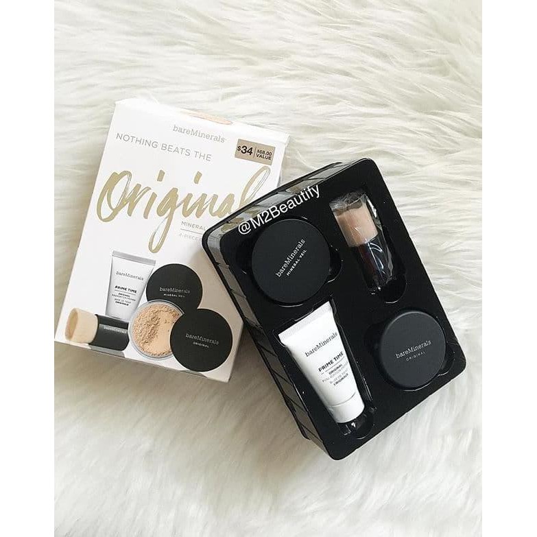 Bare Minerals Nothing Beats The Original Complexion Kit | Shopee Indonesia