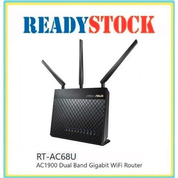 Jual Vra | Asus Rt-Ac68U Dual-Band Wifi Gigabit Router Rt-Ac1900 | Sirla13T | Shopee Indonesia