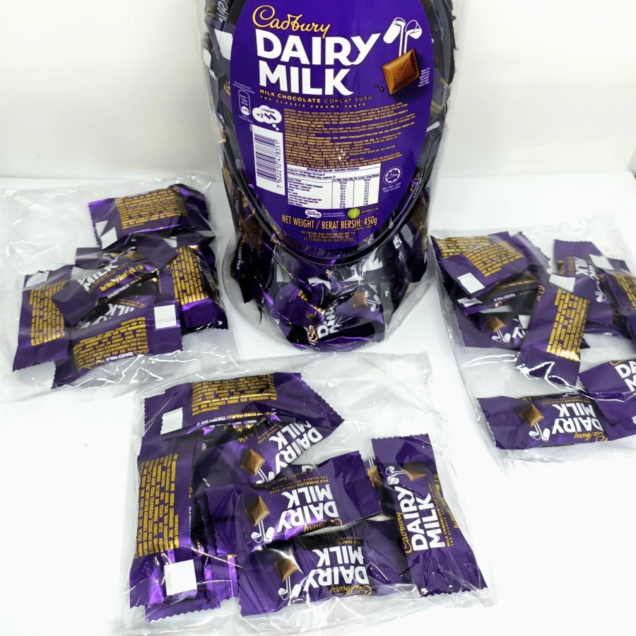 Jual Coklat Malaysia Cadbury Dairy Milk Refill Pack Isi 20 Pcs | Shopee Indonesia