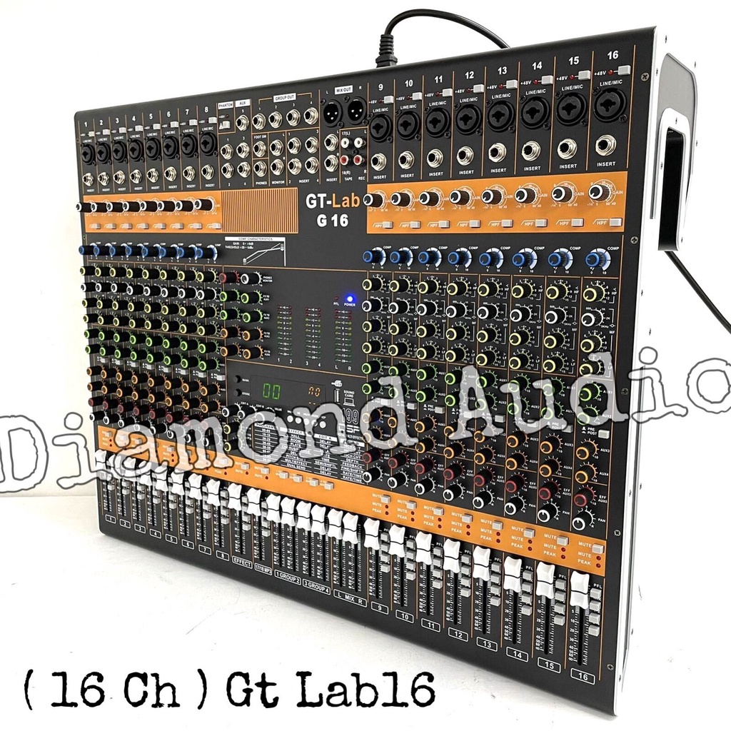 Jual Mixer Audio Rdw Gt Lab G16 Usb Bluetooth Original Mixing Gtlab G
