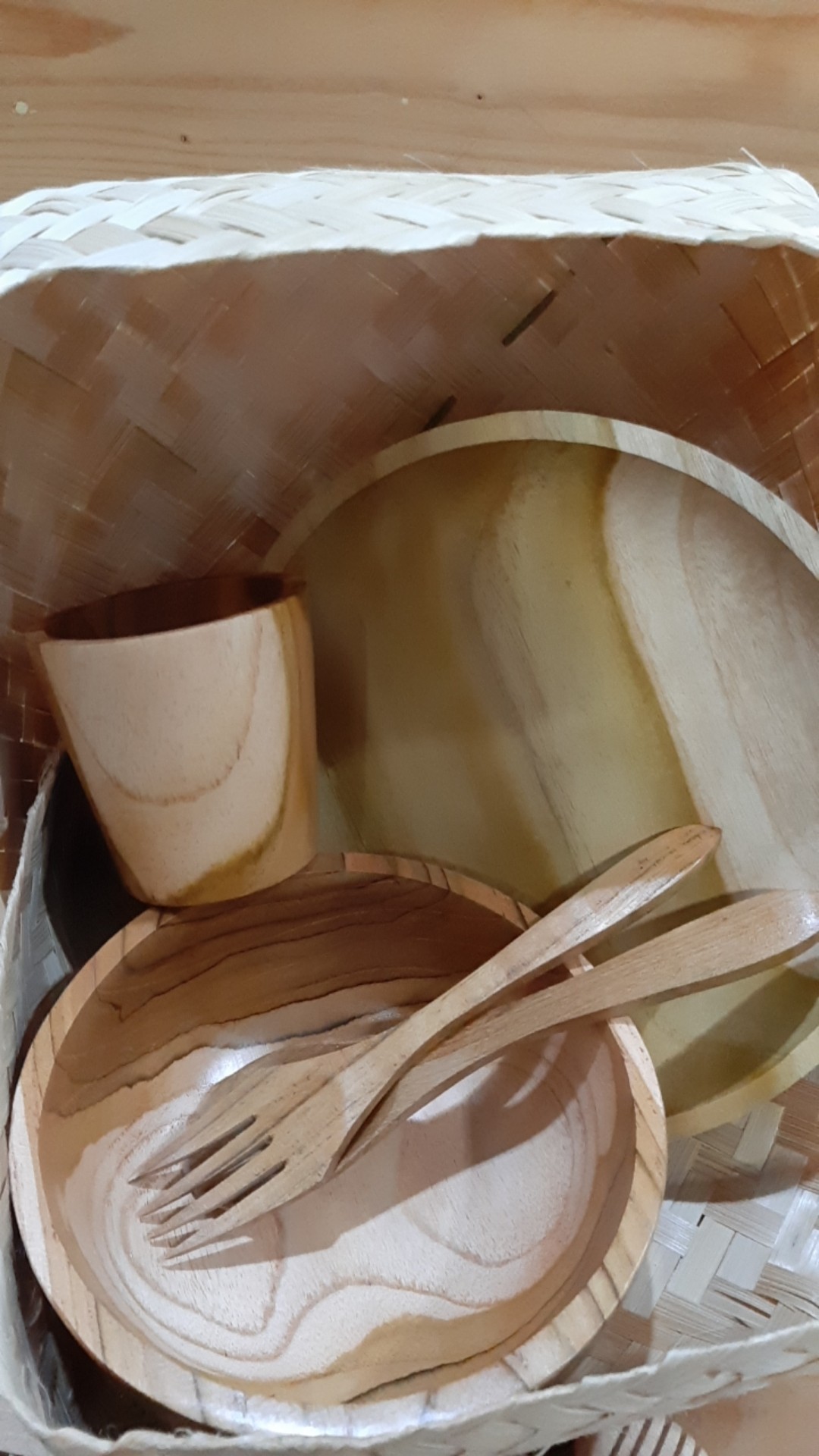 Hampers kayu jati 01 Shopee Indonesia