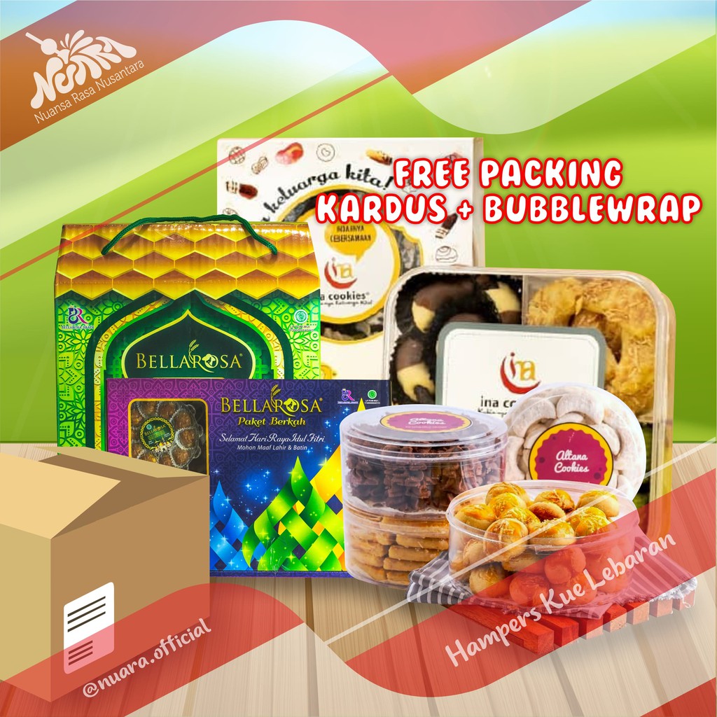 [ TERLARIS & TERPERCAYA ] All Varian Kue Hampers Paket