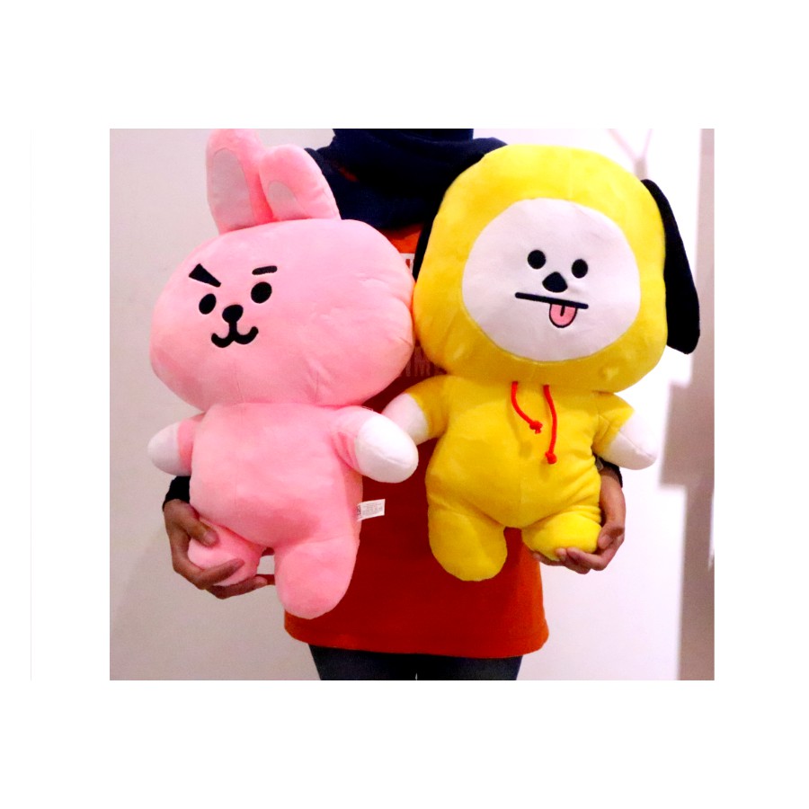 COD READY STOCK Boneka BT21 JUMBO XL Full Body Chimmy Tata