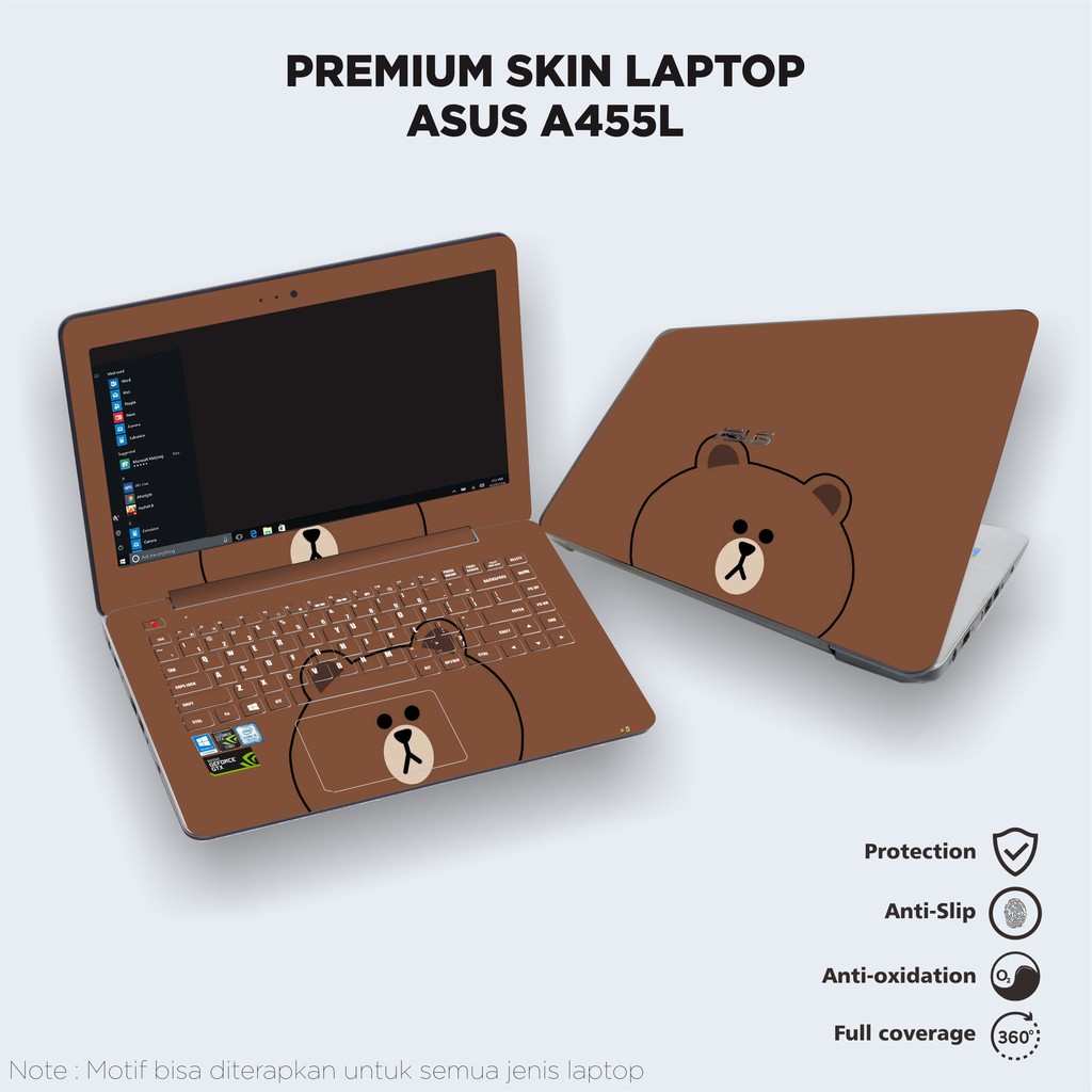 Jual Garskin Laptop Fullbody ASUS A455L Shopee Indonesia