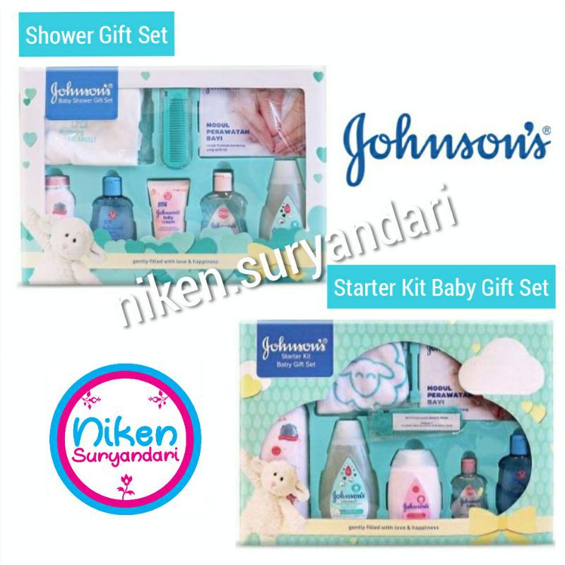 Jual Exp. 2024 Johnson's Baby Shower / Starter Kit Baby Gift Set Box