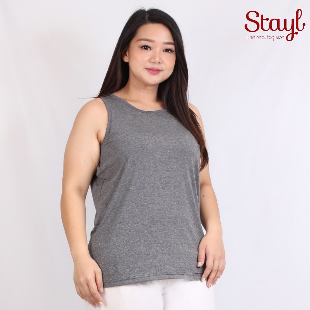 UCanSee BigSize XXL & AllSize Wanita 20 Warna Singlet