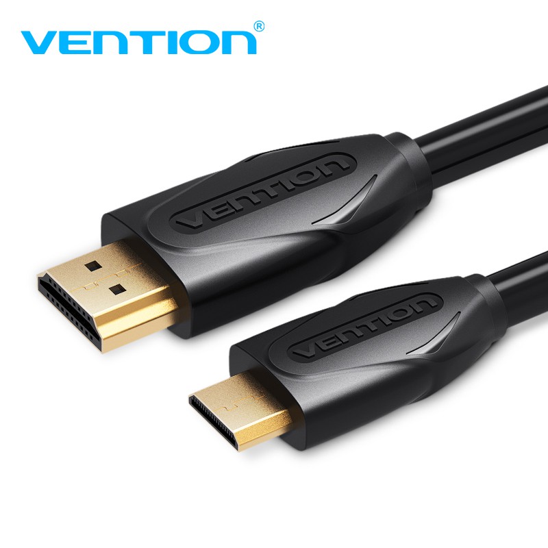 Jual Vention Kabel Hdmi Mini To Hdmi Male 1080P Hd 4K 3D 4K Untuk Kamera | Shopee Indonesia