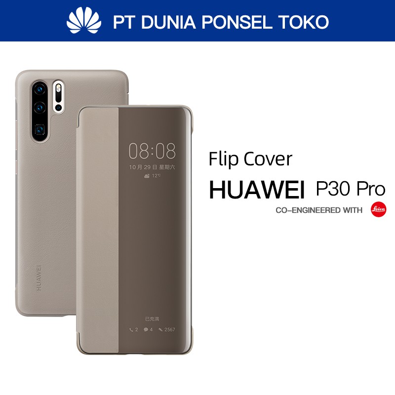 Jual Huawei P30 Pro Smart View Flip Cover | Shopee Indonesia