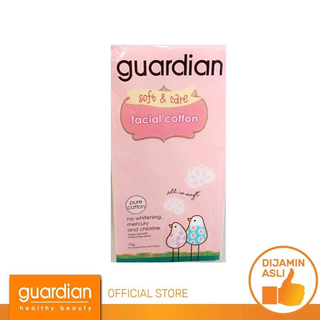 Guardian Facial Cotton 75 g Shopee Indonesia
